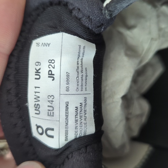 On Cloud X Running Shoes, Size 11 - Picture 6 of 7